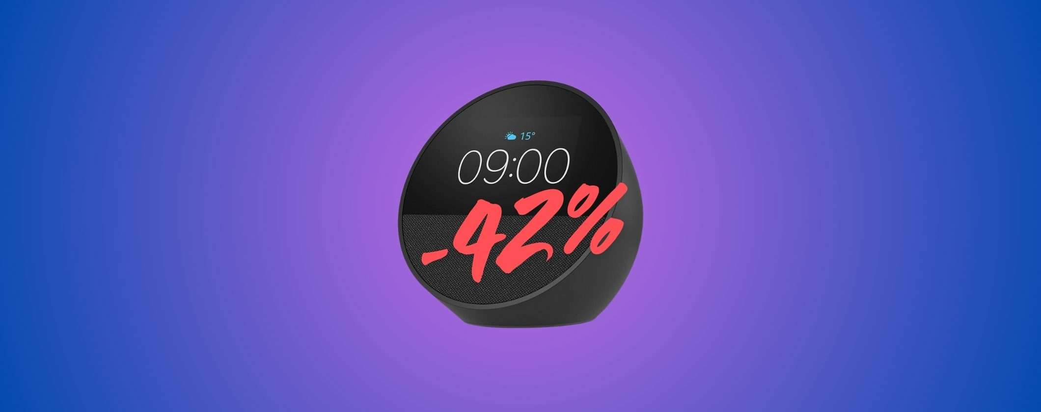 Nuovo Echo Spot in OFFERTONA al Prime Day: -42% Nuovo Echo Spot in OFFERTONA al Prime Day: -42%