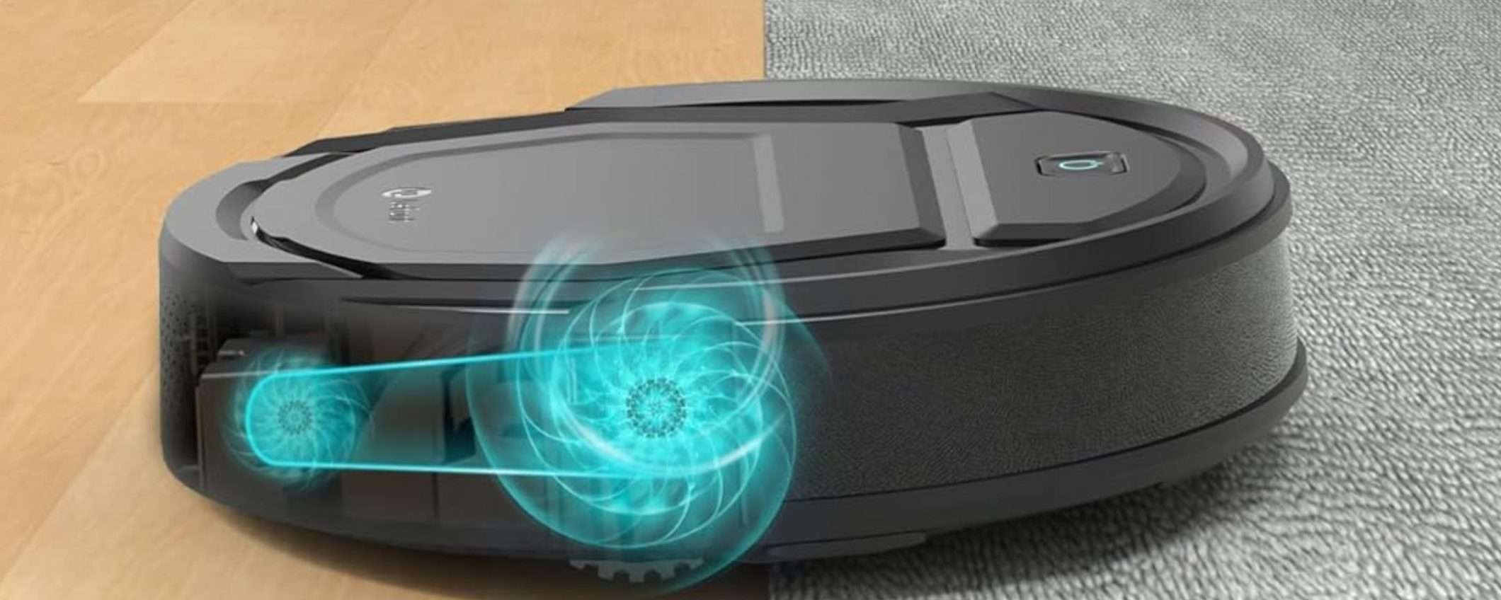 OFFERTA LAMPO di Amazon per il robot aspirapolvere Lefant M210P (-58%) OFFERTA LAMPO di Amazon per il robot aspirapolvere Lefant M210P (-58%)
