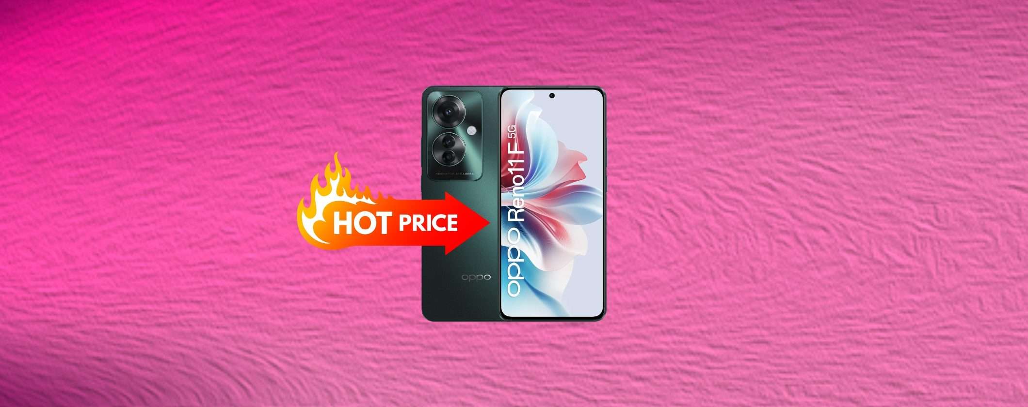 OFFERTA OPPO Reno11 F dal super display AMOLED a 120Hz OFFERTA OPPO Reno11 F dal super display AMOLED a 120Hz