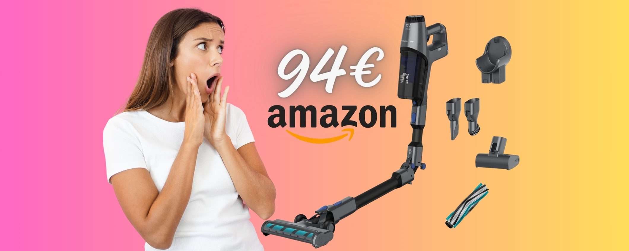 OFFERTA DA SOGNO per l'aspirapolvere senza fili Rowenta X-Pert (94€) OFFERTA DA SOGNO per l'aspirapolvere senza fili Rowenta X-Pert (94€)