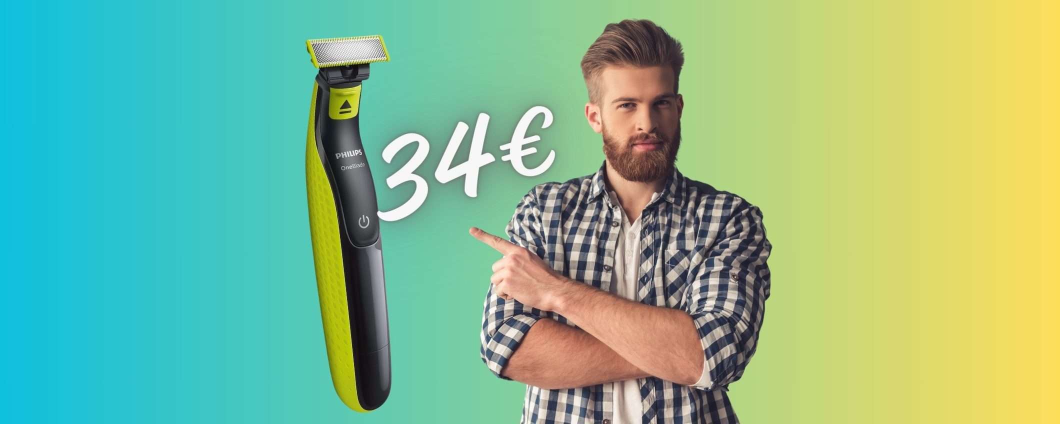 Philips OneBlade (quasi) al PREZZO più BASSO su Amazon, best buy Philips OneBlade (quasi) al PREZZO più BASSO su Amazon, best buy