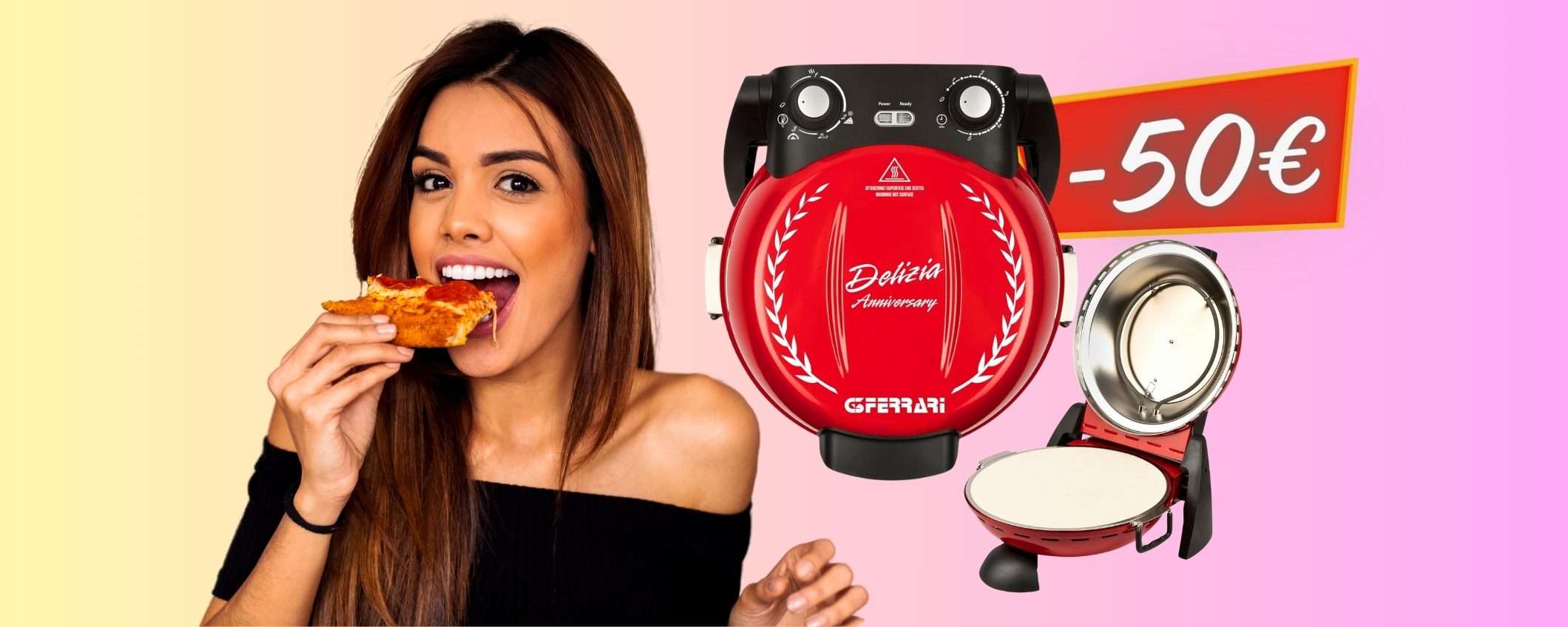 PIZZA a casa in 4 MINUTI con il fornetto G3 Ferrari a 50€ in MENO PIZZA a casa in 4 MINUTI con il fornetto G3 Ferrari a 50€ in MENO