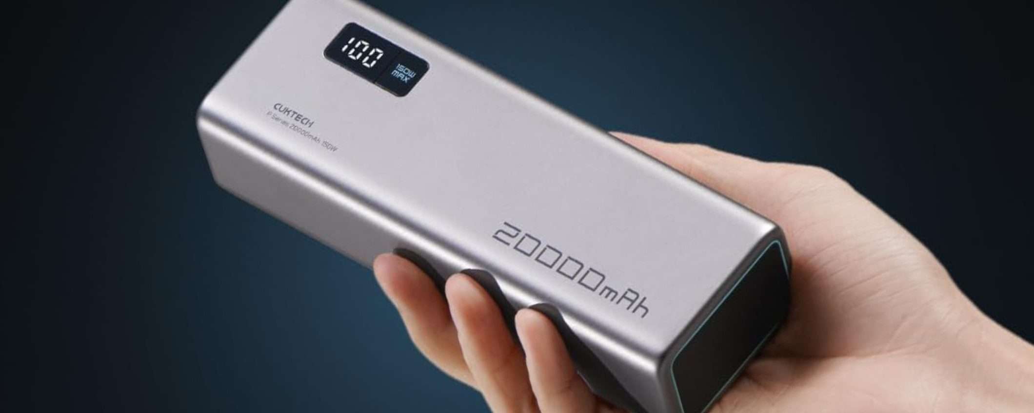 Powerbank 100W a 35€, una BESTIA: ricarica PC, tablet e smartphone Powerbank 100W a 35€, una BESTIA: ricarica PC, tablet e smartphone