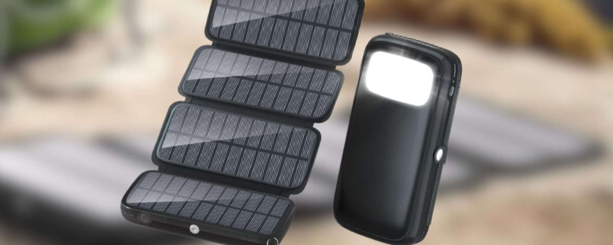 Altro che powerbank: questa è una centrale elettrica SOLARE portatile (31€) Altro che powerbank: questa è una centrale elettrica SOLARE portatile (31€)