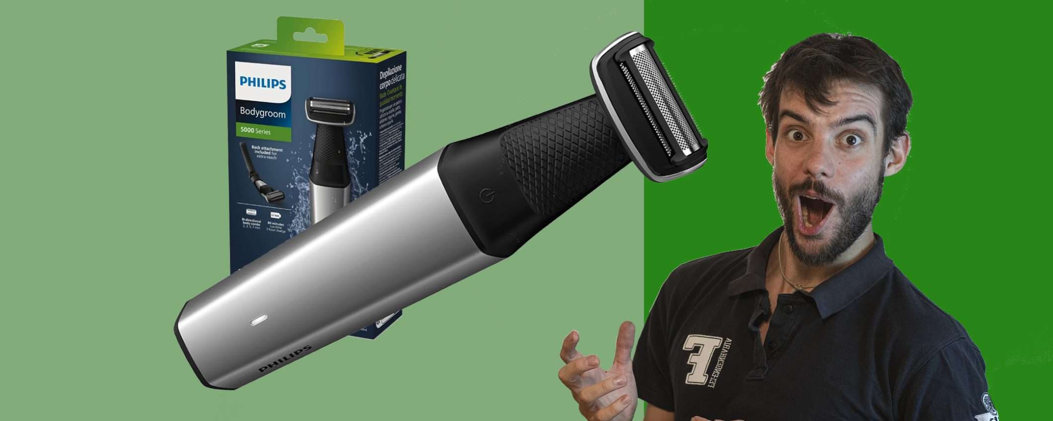 Rasoio per il corpo Philips in MEGA offerta: prezzo TOP di 39,99€ Rasoio per il corpo Philips in MEGA offerta: prezzo TOP di 39,99€