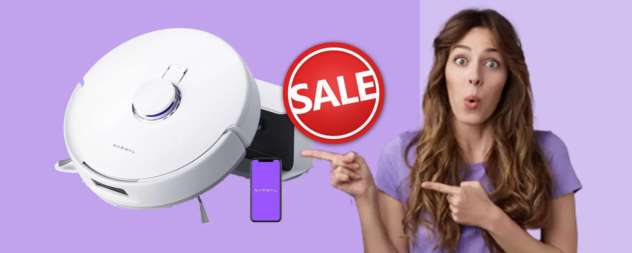 Robot aspira e lava con potenza da 7800Pa a soli 249€ (coupon 100€) Robot aspira e lava con potenza da 7800Pa a soli 249€ (coupon 100€)