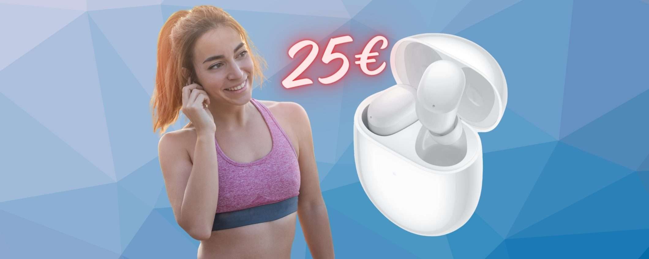 SALDI Xiaomi su Amazon: auricolari wireless Redmi Buds 4 tuoi a 25€ SALDI Xiaomi su Amazon: auricolari wireless Redmi Buds 4 tuoi a 25€