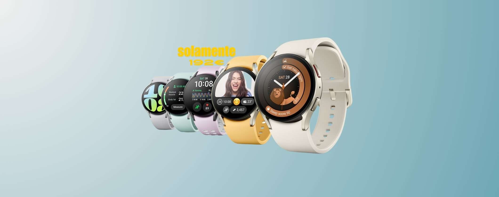 Samsung Galaxy Watch6: ULTIMI PEZZI a soli 192€ su ePrice Samsung Galaxy Watch6: ULTIMI PEZZI a soli 192€ su ePrice