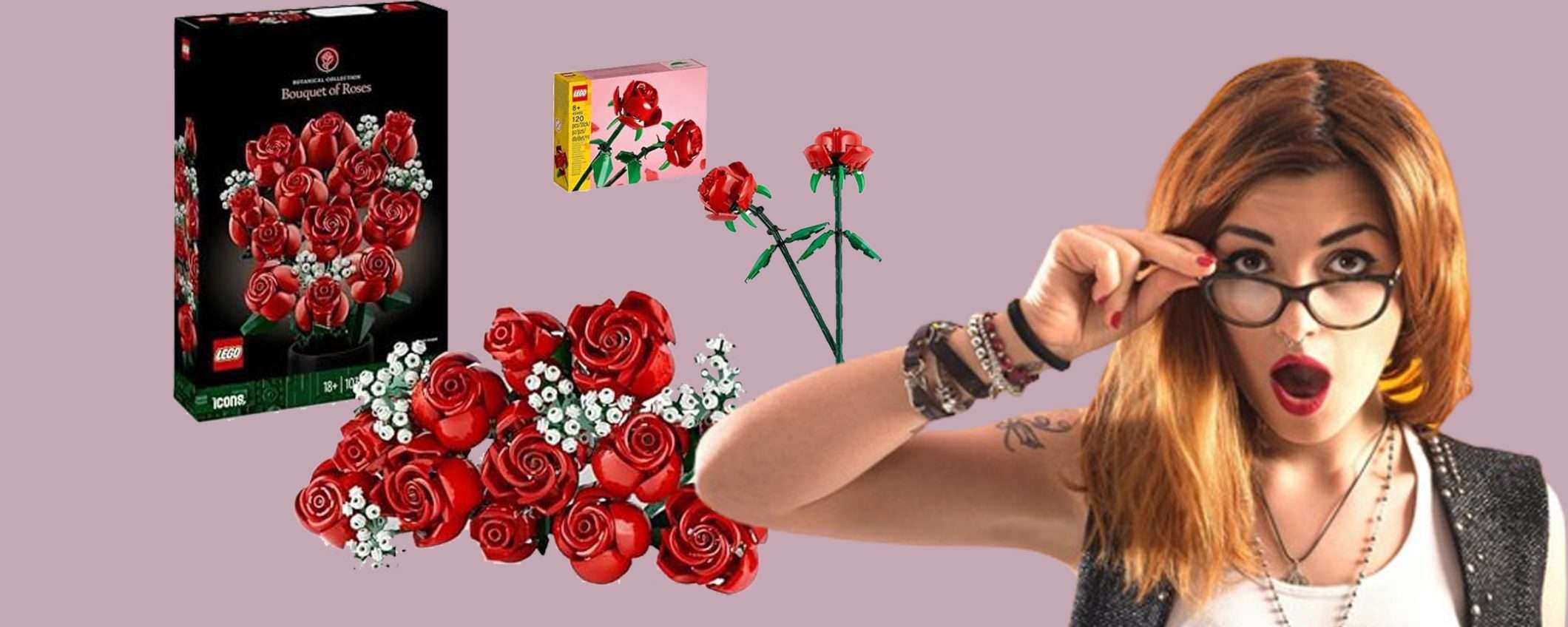 Set LEGO Icons Bouquet di Rose in offerta BOMBA su Amazon! Set LEGO Icons Bouquet di Rose in offerta BOMBA su Amazon!