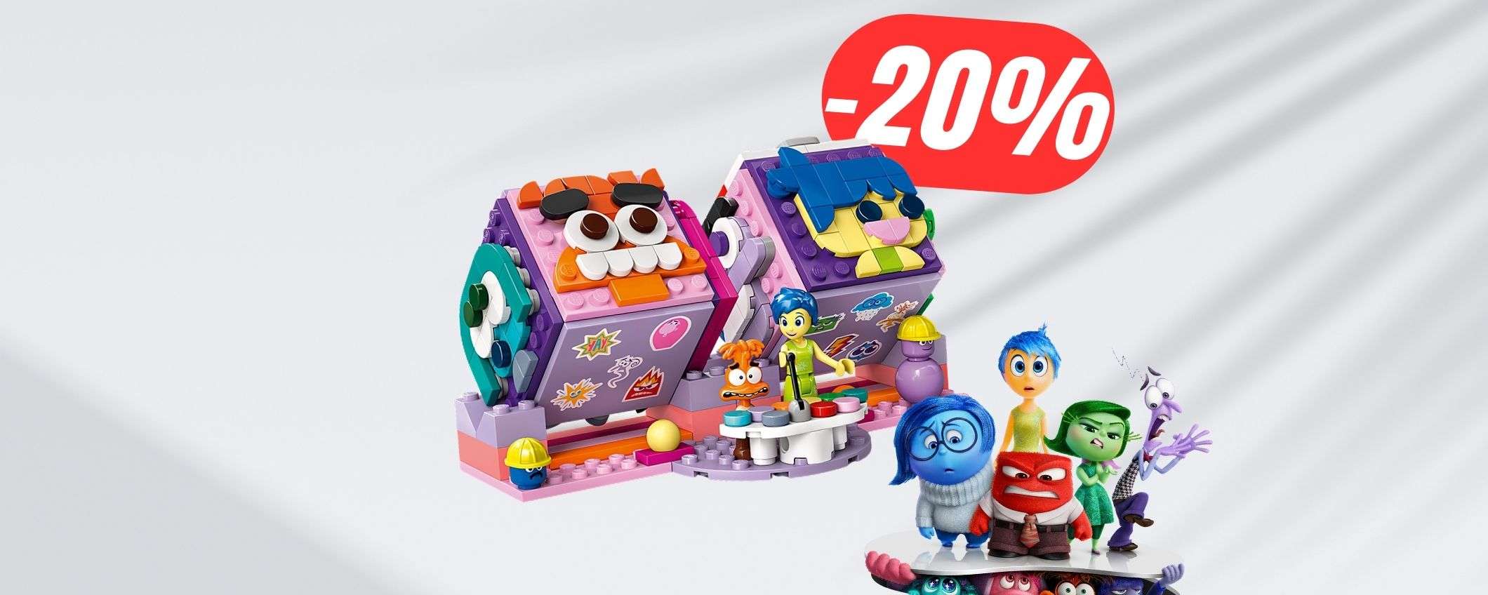 Prezzo bassissimo per il set LEGO di Inside Out 2 (solo 27€!) Prezzo bassissimo per il set LEGO di Inside Out 2 (solo 27€!)