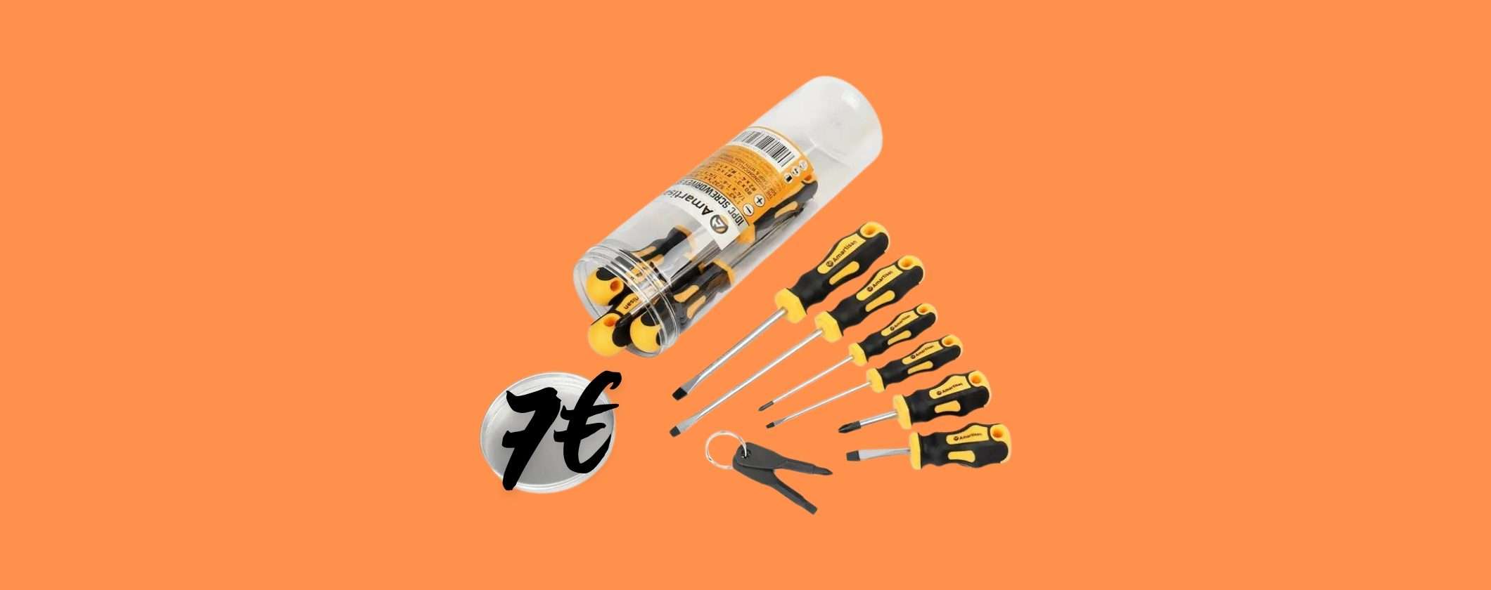 Set Cacciaviti magnetici e resistenti in OFFERTA a soli 7€ Set Cacciaviti magnetici e resistenti in OFFERTA a soli 7€