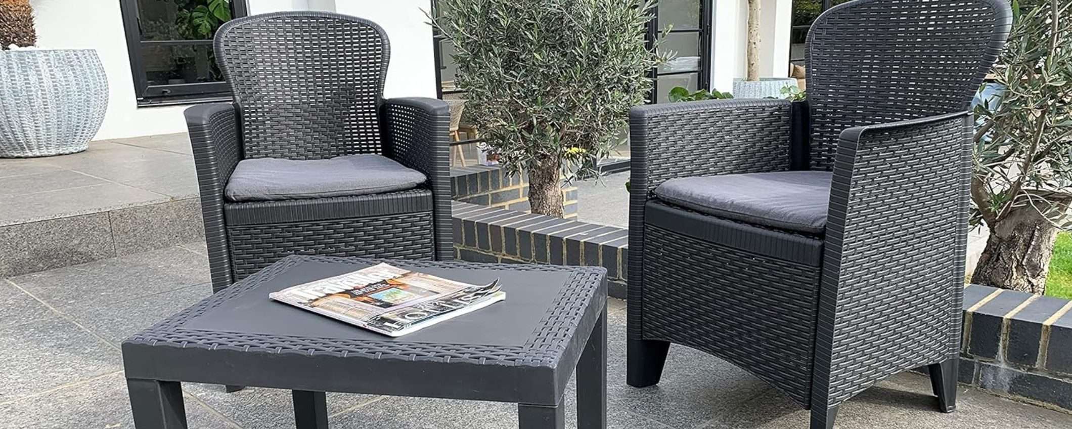 Set da giardino a 73€ su Amazon: 2 poltrone e 1 tavolino di qualità TOP Set da giardino a 73€ su Amazon: 2 poltrone e 1 tavolino di qualità TOP