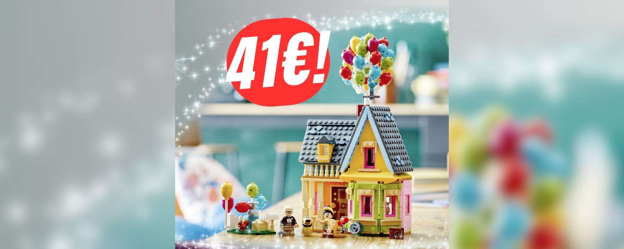 Dai vita alla casa di UP in versione LEGO per appena 41€! Dai vita alla casa di UP in versione LEGO per appena 41€!