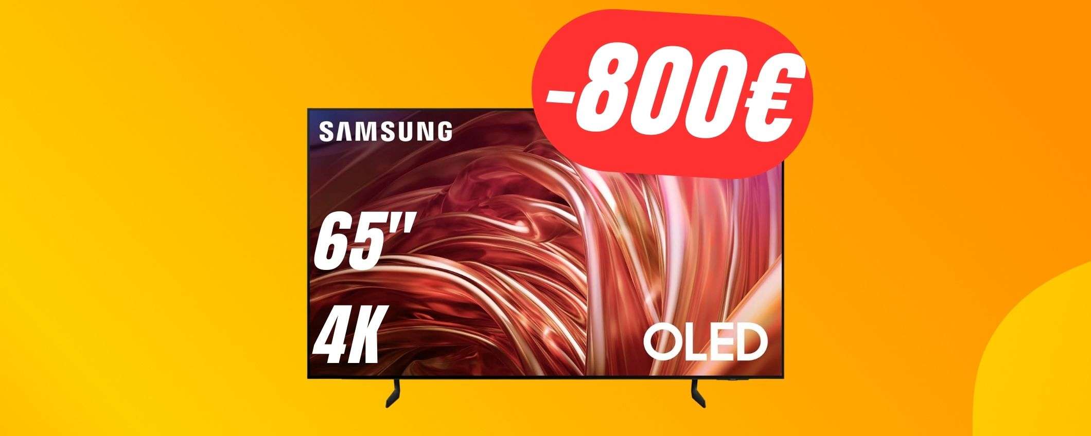 -800€?! SCONTO FOLLE per lo smart TV OLED di Samsung! -800€?! SCONTO FOLLE per lo smart TV OLED di Samsung!