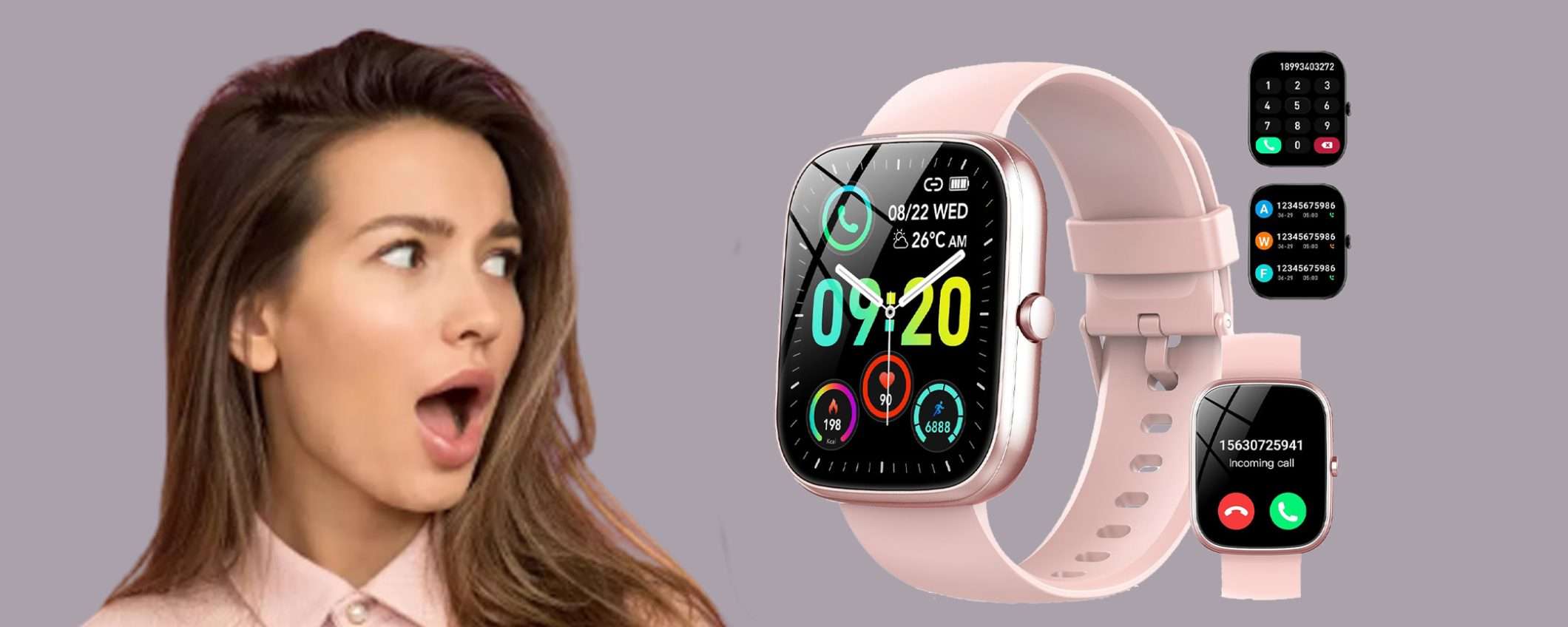 Smartwatch effettua/risponde a chiamate: sconto del 60%+coupon 10€ Smartwatch effettua/risponde a chiamate: sconto del 60%+coupon 10€