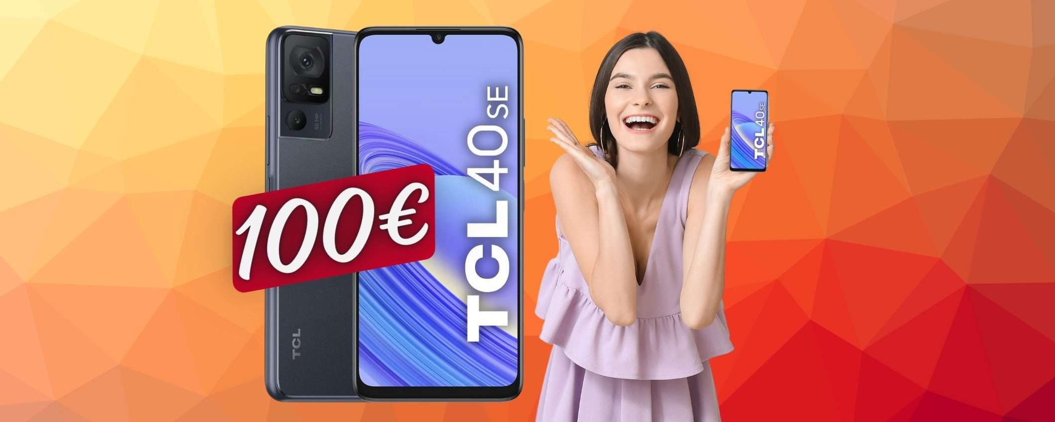 SOLO 100€ per lo smartphone TCL 40SE da 256GB, SVENTITA TOTALE SOLO 100€ per lo smartphone TCL 40SE da 256GB, SVENTITA TOTALE