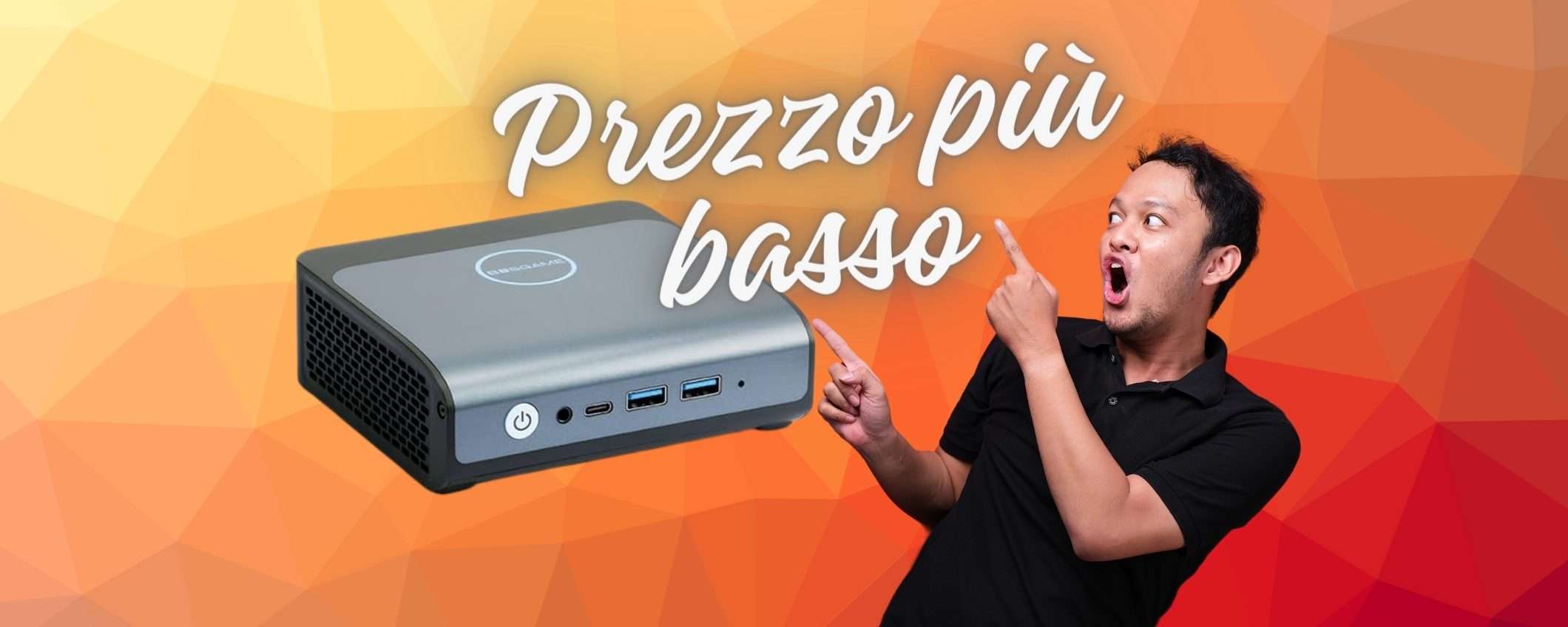 SOLO 199€ per questo Mini PC con 16GB di RAM e SSD da 512GB SOLO 199€ per questo Mini PC con 16GB di RAM e SSD da 512GB