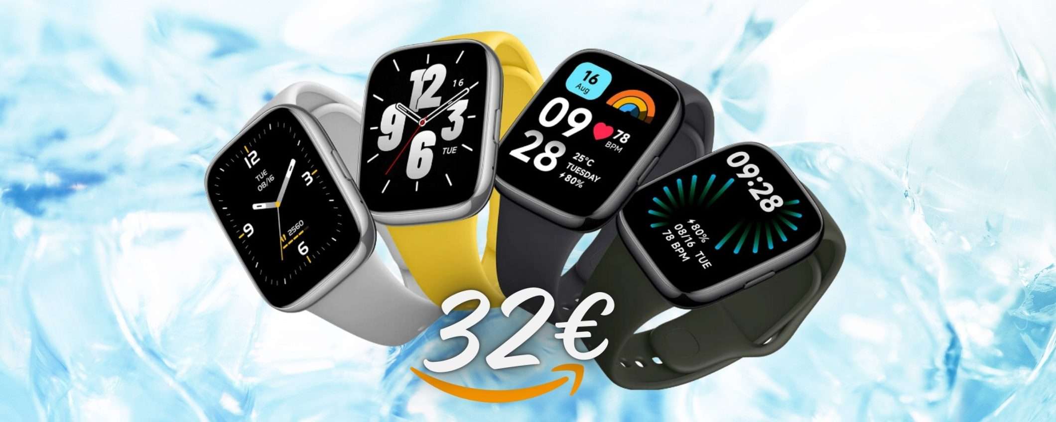 Solo 32€ per l'EPICO smartwatch Xiaomi Redmi Watch 3 Active Solo 32€ per l'EPICO smartwatch Xiaomi Redmi Watch 3 Active