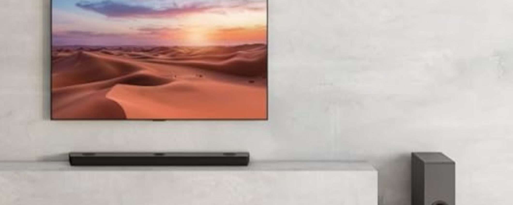SOUND ESPLOSIVO da 420W a prezzo MICRO: la soundbar LG 3.1 giù del 55% su Amazon SOUND ESPLOSIVO da 420W a prezzo MICRO: la soundbar LG 3.1 giù del 55% su Amazon