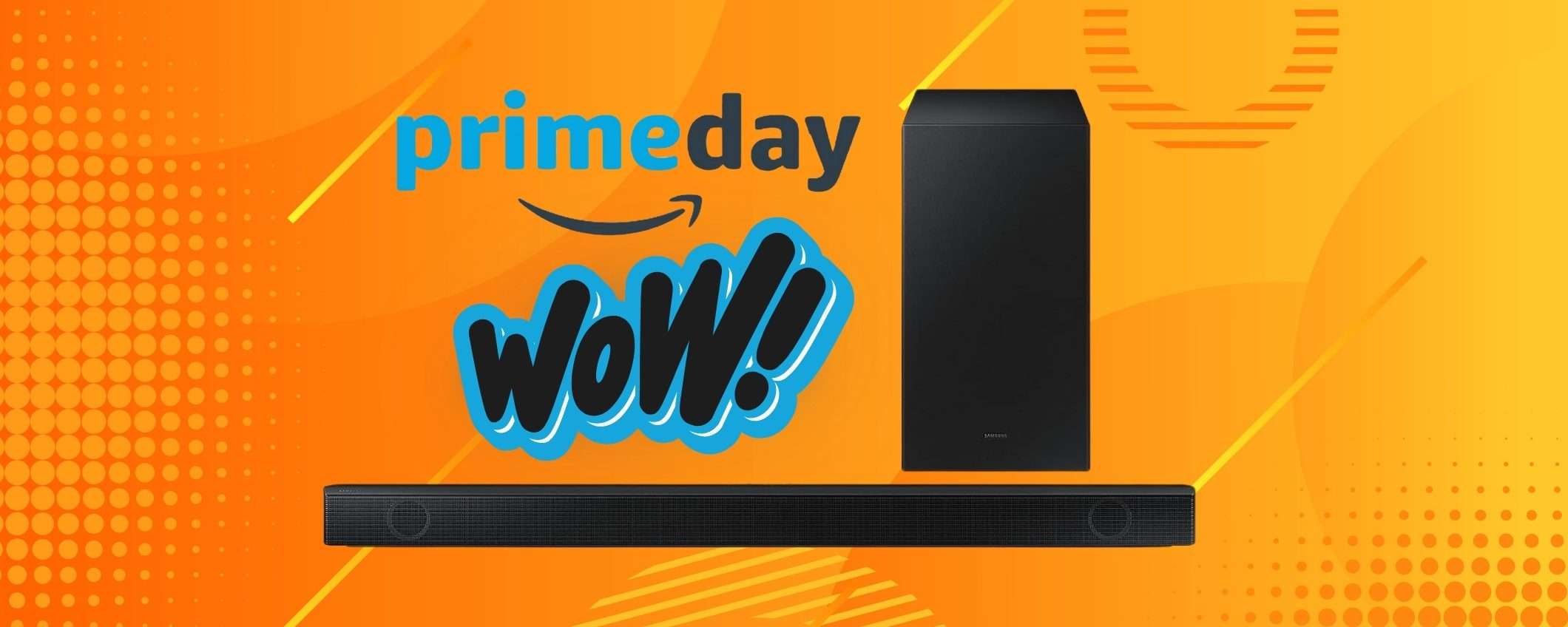Soundbar Samsung: il CINEMA in CASA a un prezzo da URLO (-30€) Soundbar Samsung: il CINEMA in CASA a un prezzo da URLO (-30€)