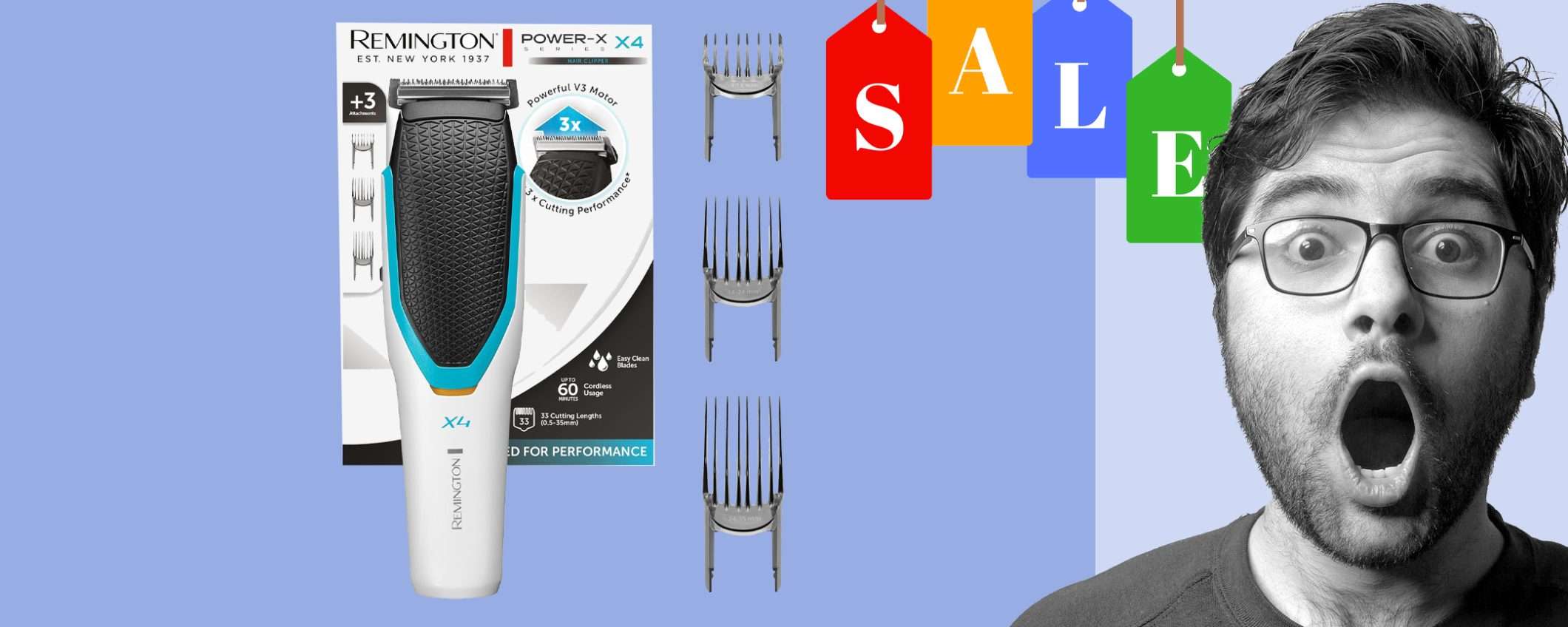 Tagliacapelli professionale con pettini regolabili: sconto BOMBA (-37%) Tagliacapelli professionale con pettini regolabili: sconto BOMBA (-37%)