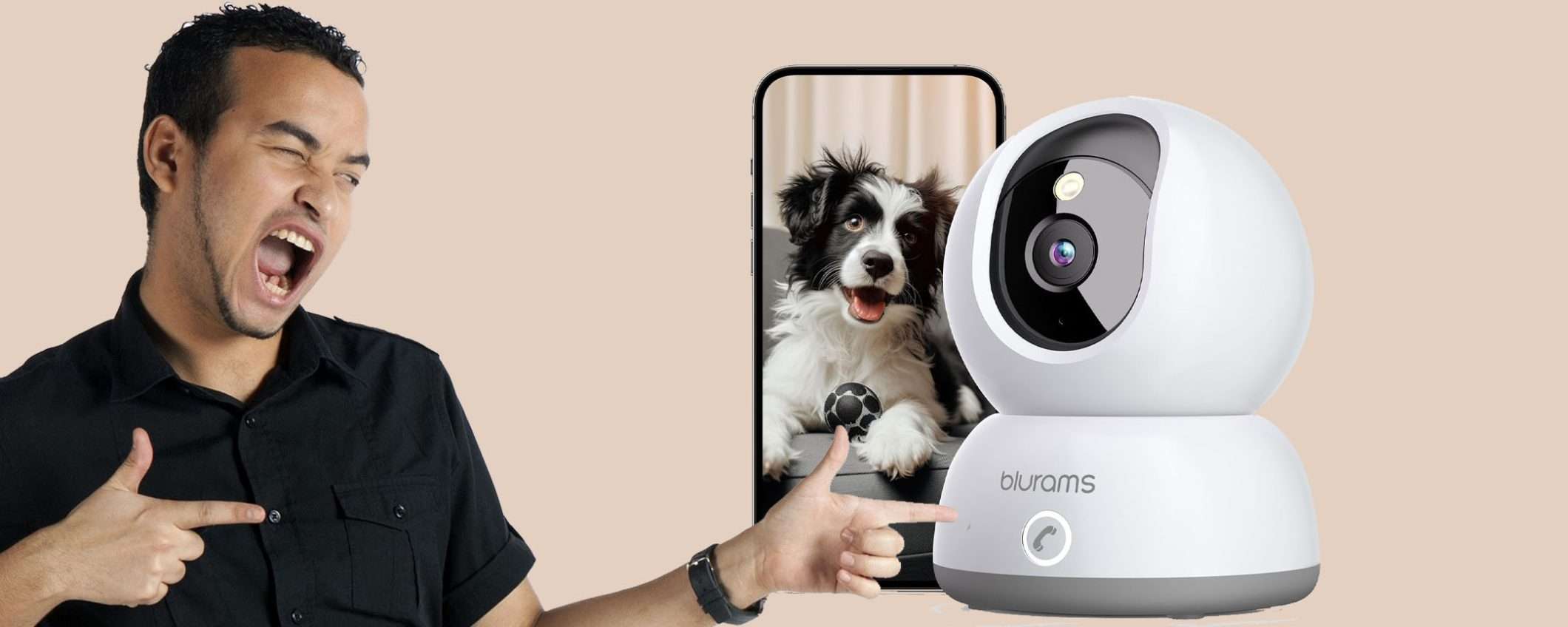 Telecamera di sorveglianza per interni WiFi: sconto MEGA del 38% Telecamera di sorveglianza per interni WiFi: sconto MEGA del 38%