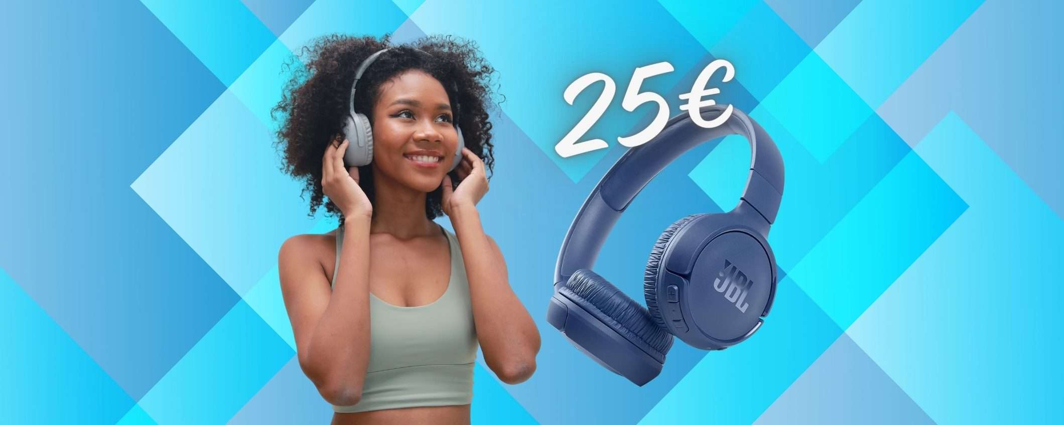 Tornano in OFFERTA le MITICHE cuffie wireless JBL Tune 510BT a 25€ Tornano in OFFERTA le MITICHE cuffie wireless JBL Tune 510BT a 25€