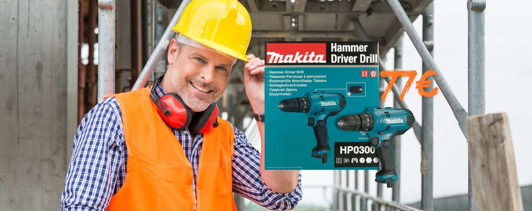 Trapano Avvitatore Makita: il RE dei trapani a soli 77€ su eBay Trapano Avvitatore Makita: il RE dei trapani a soli 77€ su eBay