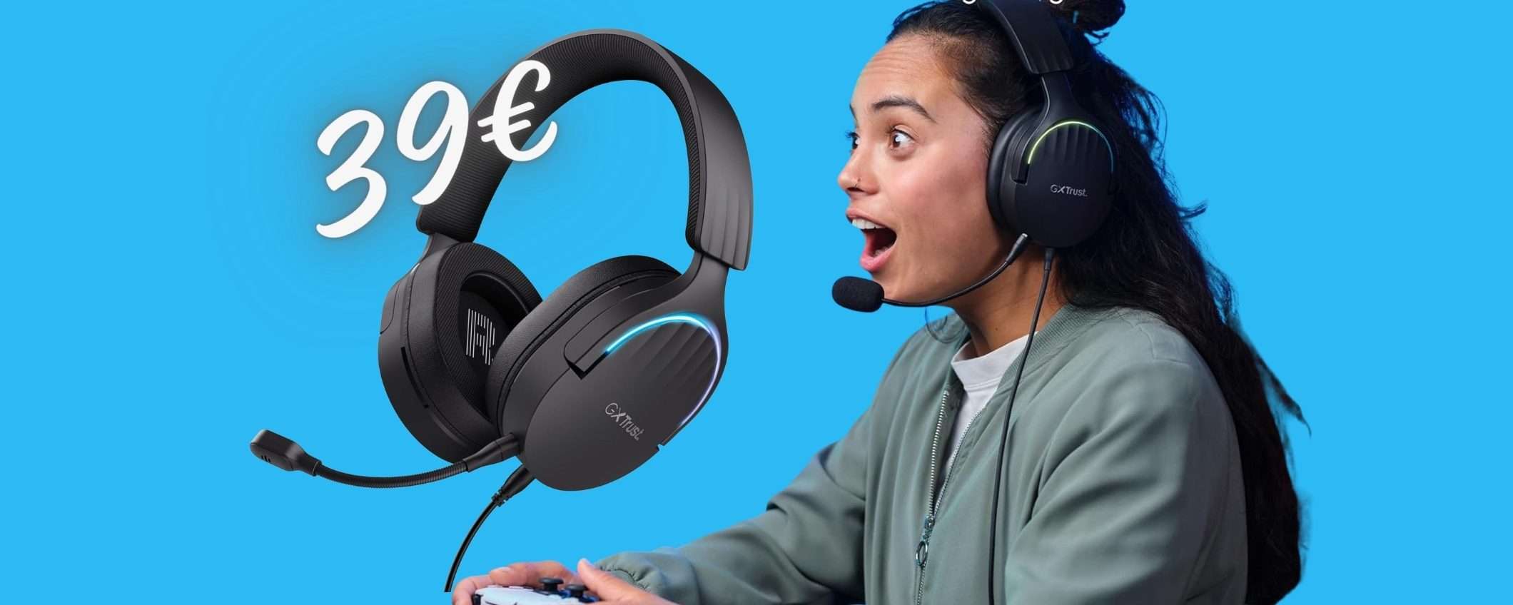 Trust GXT 490 Fayzo: cuffie da Gaming per un'IMMERSIONE TOTALE (39€) Trust GXT 490 Fayzo: cuffie da Gaming per un'IMMERSIONE TOTALE (39€)
