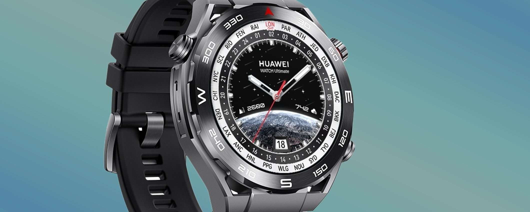 Huawei Watch Ultimate: potente, robusto, scontatissimo Huawei Watch Ultimate: potente, robusto, scontatissimo