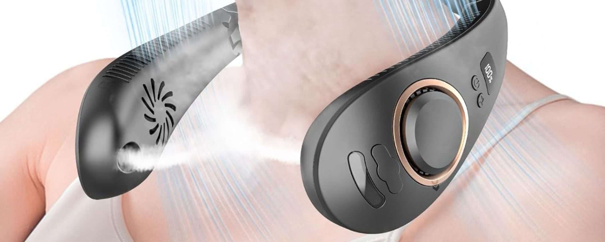 Il ventilatore da collo con NEBULIZZATORE è geniale: sconto 50% (13€) Il ventilatore da collo con NEBULIZZATORE è geniale: sconto 50% (13€)