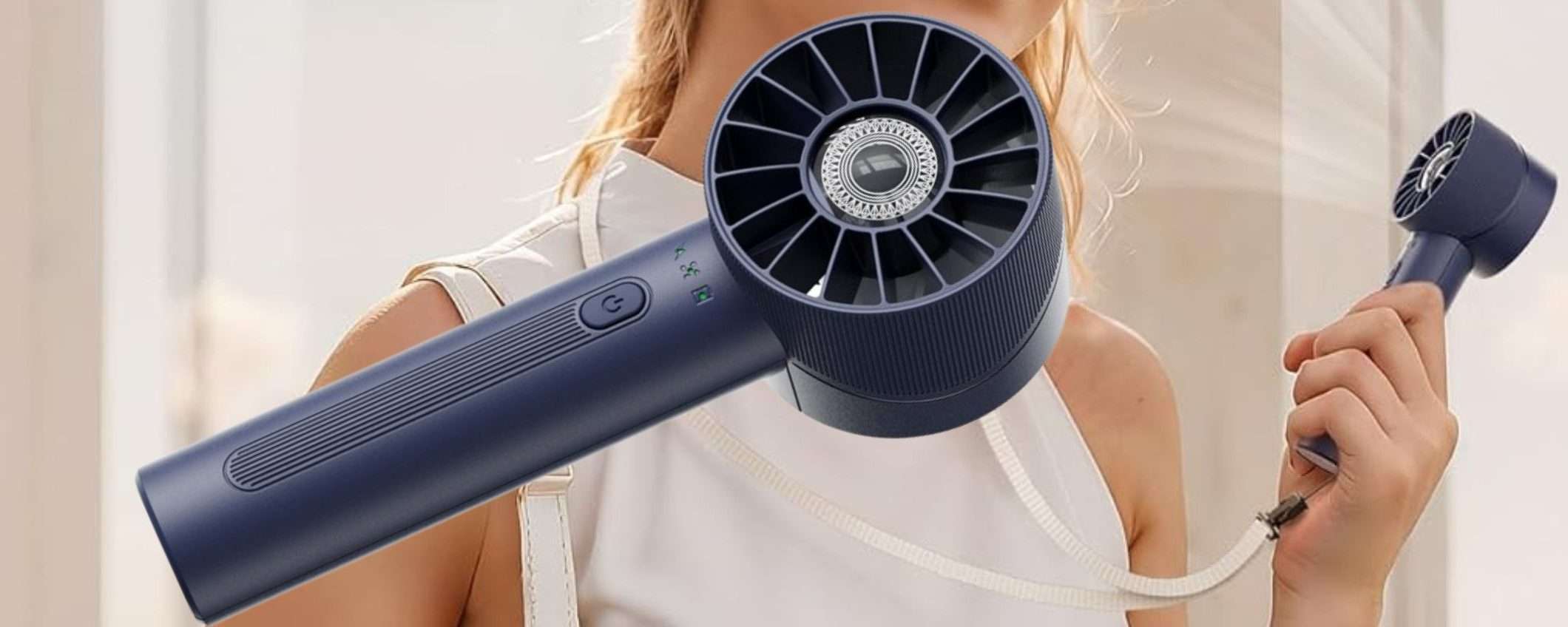 Ventilatore portatile POTENTISSIMO: prezzo freschissimo su Amazon (10€) Ventilatore portatile POTENTISSIMO: prezzo freschissimo su Amazon (10€)