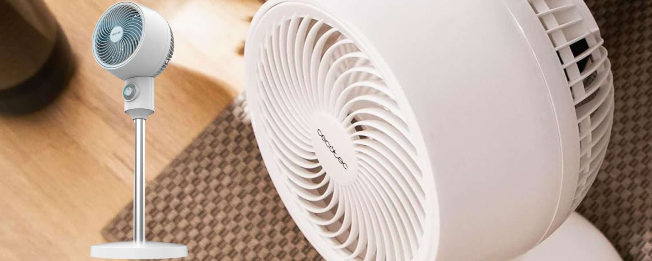 Ventilatore a piantana di design a 34€ su Amazon: POTENTISSIMO e silenzioso Ventilatore a piantana di design a 34€ su Amazon: POTENTISSIMO e silenzioso