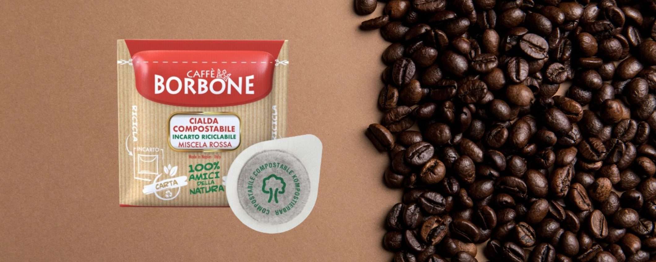 Caffè Borbone Miscela Rossa: 300 cialde ESE a soli 44€ su eBay