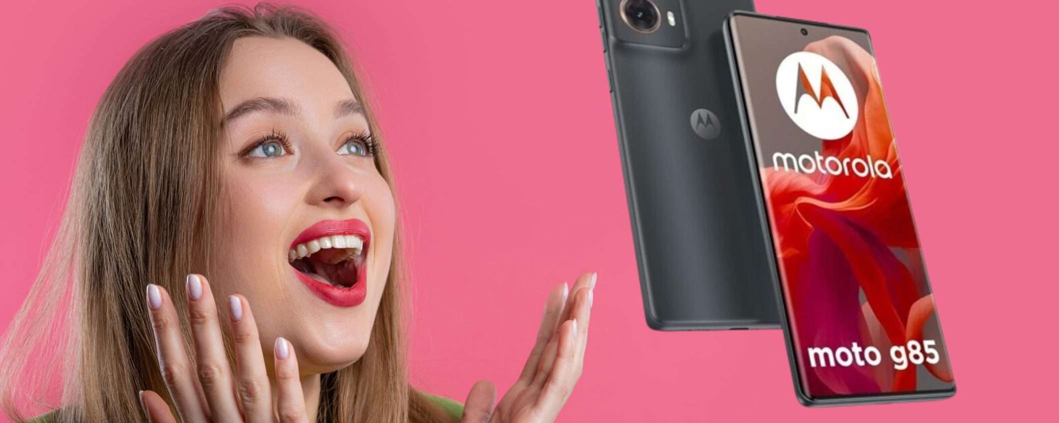 Motorola Moto G85 5G con 12/256GB scontato di ben 104€ su eBay Motorola Moto G85 5G con 12/256GB scontato di ben 104€ su eBay