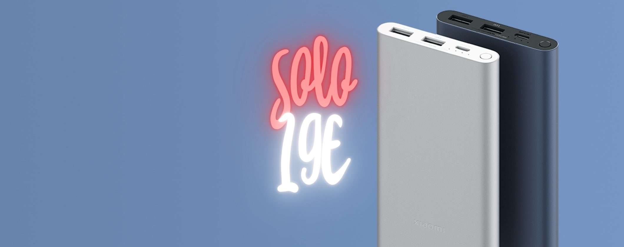 Xiaomi Power Bank 10000 mAh a 19€ SOLO OGGI Xiaomi Power Bank 10000 mAh a 19€ SOLO OGGI