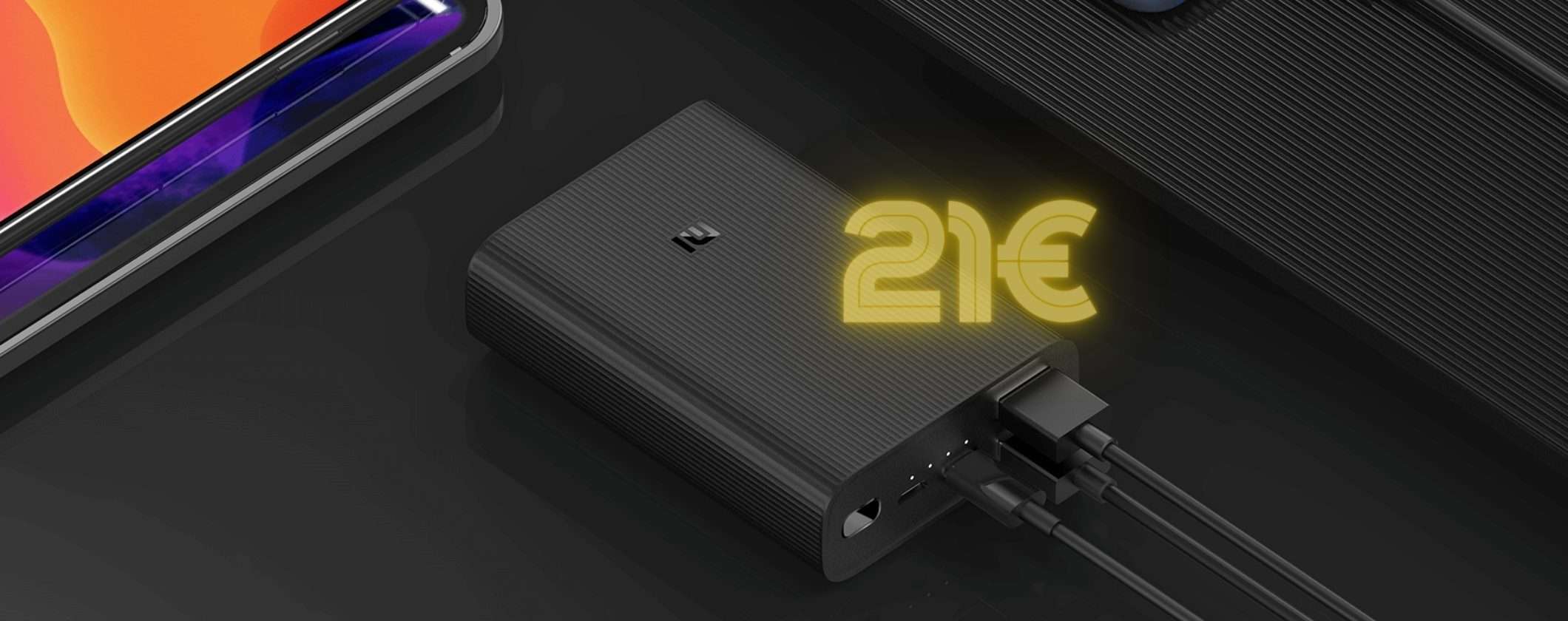 Xiaomi Power Bank 3 Ultra Compact a soli 21€ OGGI sul Mi Store Xiaomi Power Bank 3 Ultra Compact a soli 21€ OGGI sul Mi Store
