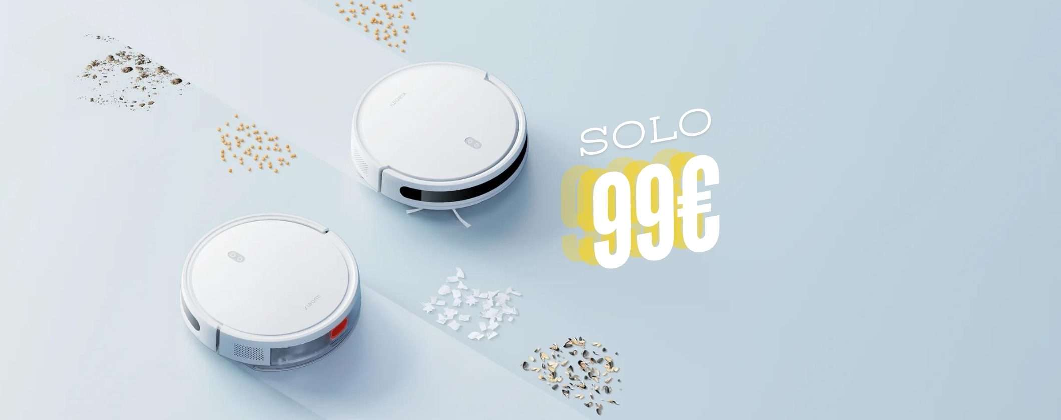 Xiaomi Robot Vacuum E12 a 99€, invece di 239€ Xiaomi Robot Vacuum E12 a 99€, invece di 239€