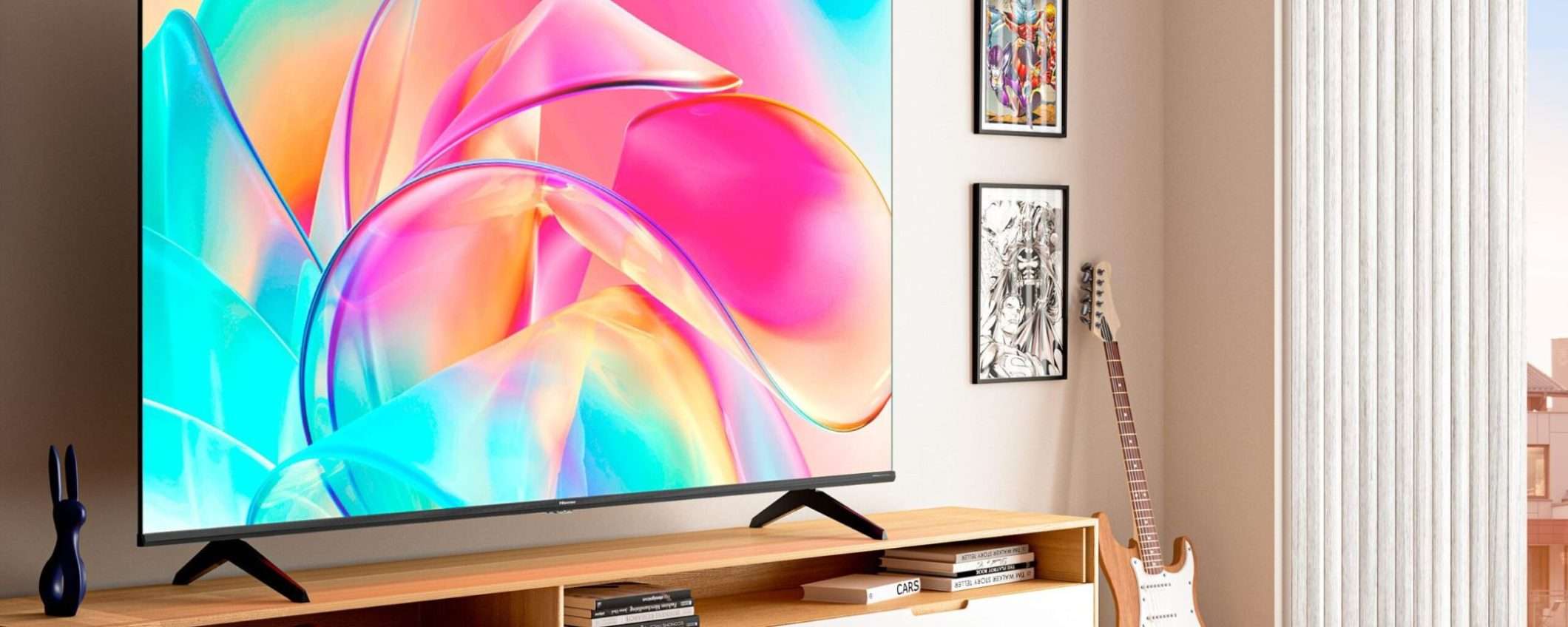 25% IN MENO su Amazon per la smart TV Hisense QLED UHD 4K da 43 pollici 25% IN MENO su Amazon per la smart TV Hisense QLED UHD 4K da 43 pollici