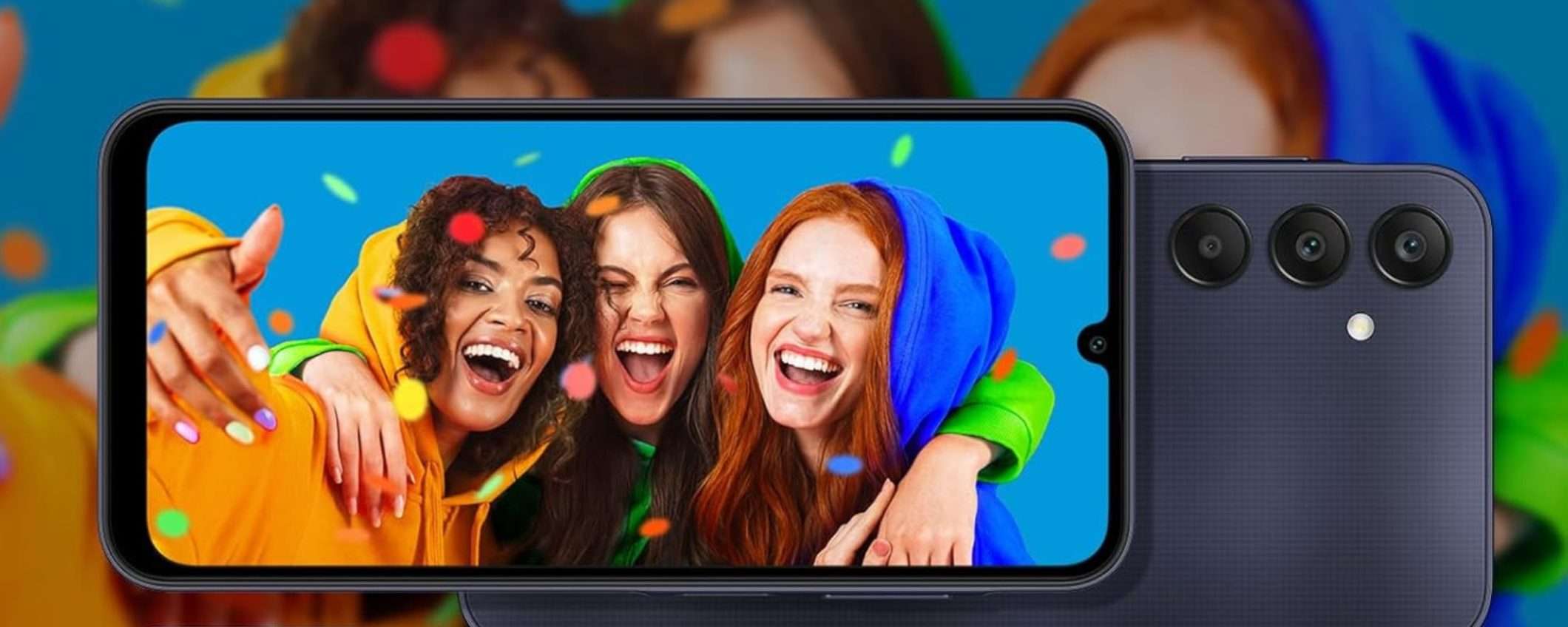 38% di SCONTO SHOCK su Amazon per il più popolare budget phone 5G di Samsung 38% di SCONTO SHOCK su Amazon per il più popolare budget phone 5G di Samsung