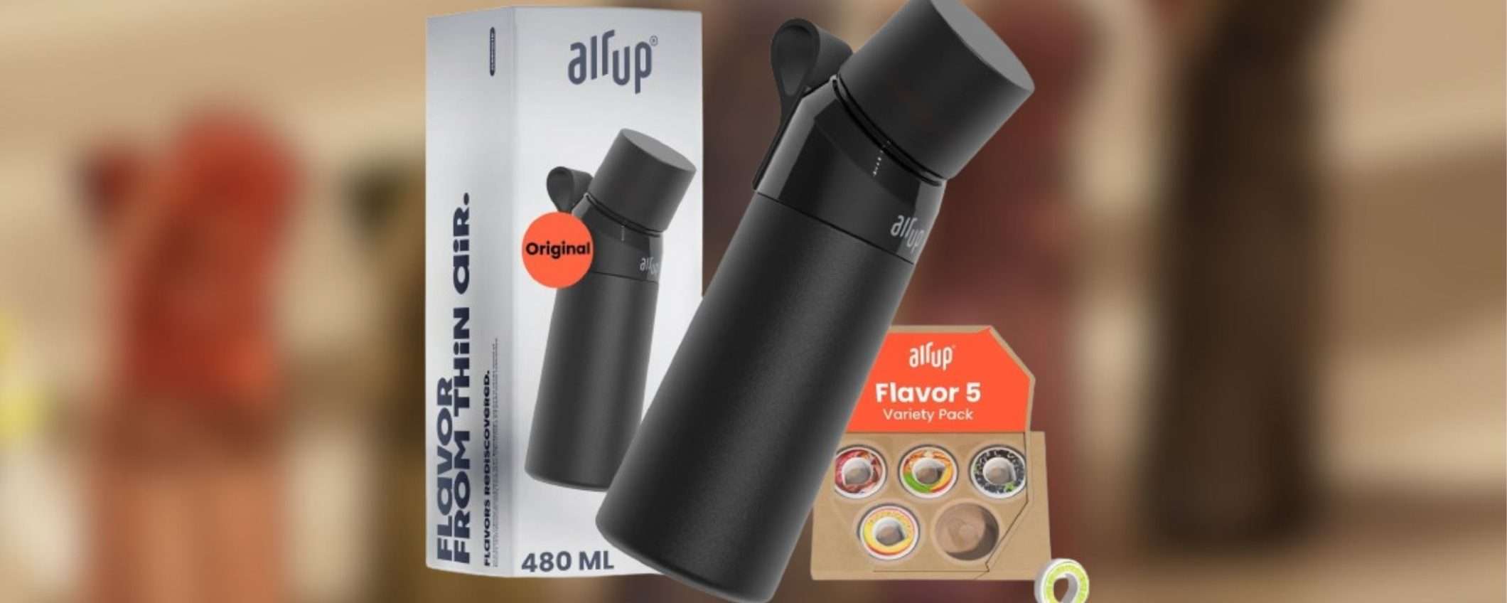 AirUp in acciaio ORIGINALE in promo pazzesca su Amazon (5 pod inclusi) AirUp in acciaio ORIGINALE in promo pazzesca su Amazon (5 pod inclusi)