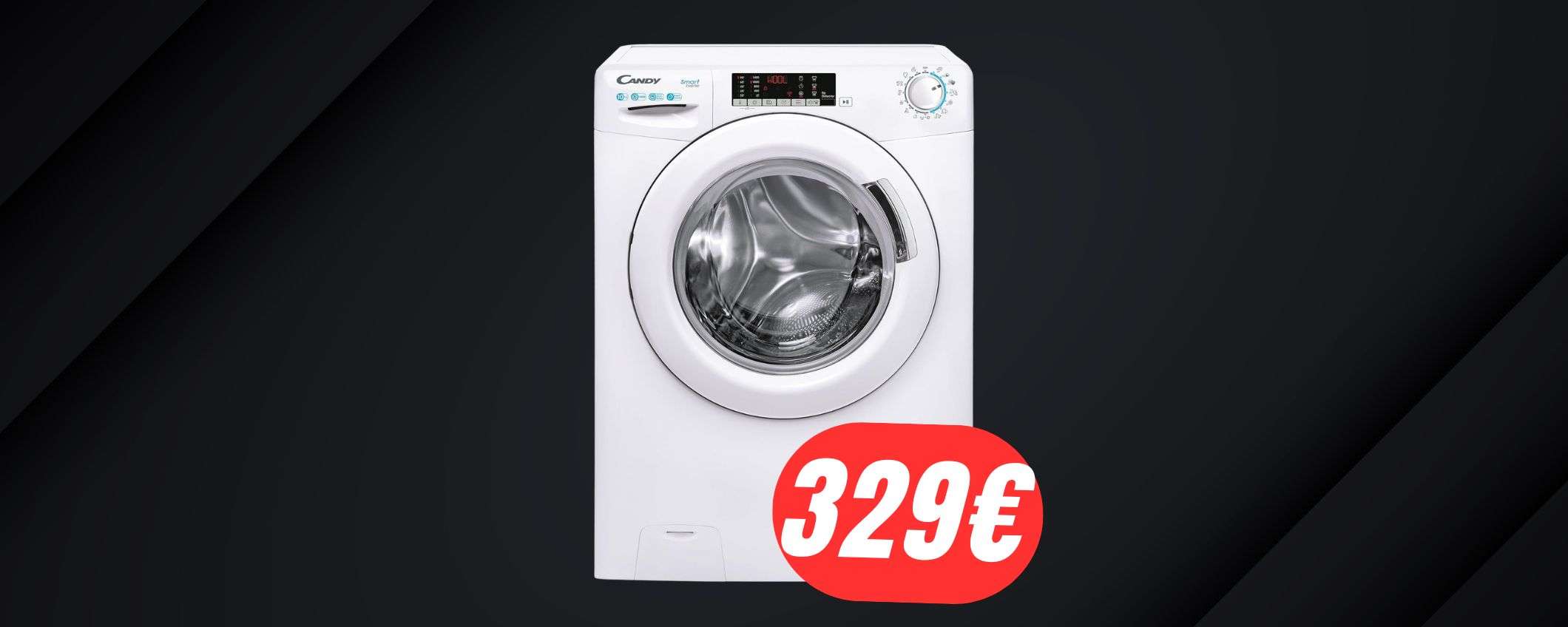 Da 514€ a 329€: questa LAVATRICE 10Kg ha tutto quello che serve! Da 514€ a 329€: questa LAVATRICE 10Kg ha tutto quello che serve!