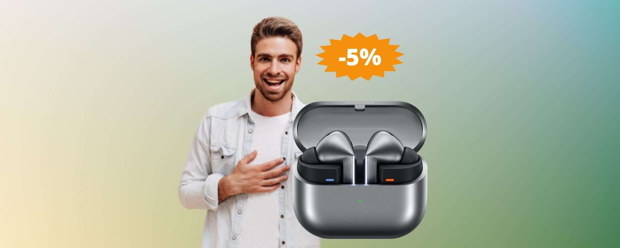 Samsung Galaxy Buds3 Pro: solo per chi vuole il MASSIMO (-5%) Samsung Galaxy Buds3 Pro: solo per chi vuole il MASSIMO (-5%)