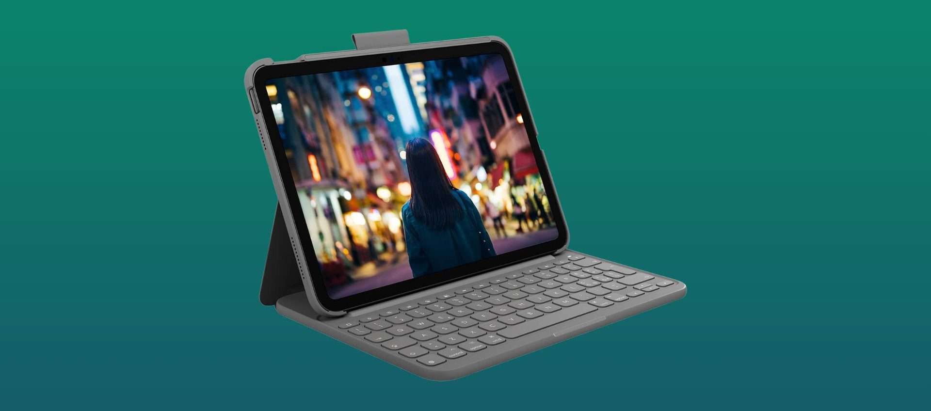 Custodia per iPad (10a gen) con tastiera, sconto imperdibile: risparmi 52€ Custodia per iPad (10a gen) con tastiera, sconto imperdibile: risparmi 52€