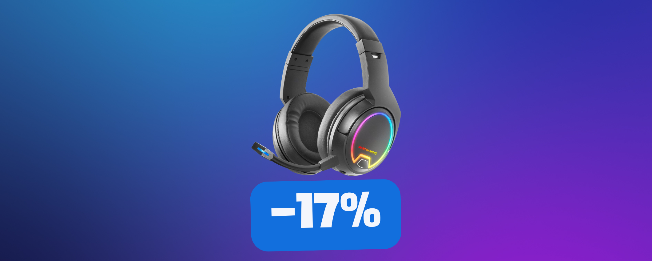 Cuffie Mars Gaming ottime e in sconto SHOCK (-17%) Cuffie Mars Gaming ottime e in sconto SHOCK (-17%)