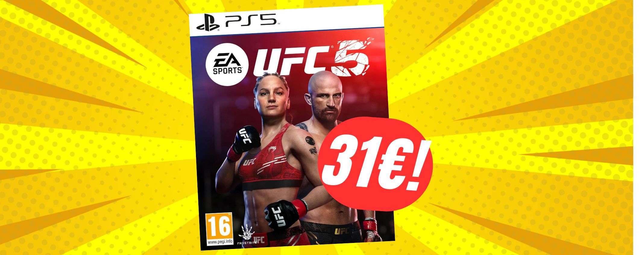 Diventa un campione MMA con UFC 5 in OFFERTA (31€!) Diventa un campione MMA con UFC 5 in OFFERTA (31€!)