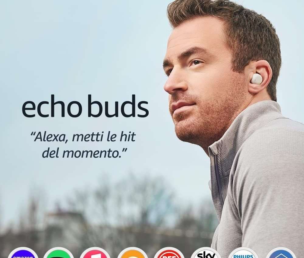 Amazon Echo Buds 2: maxi-sconto del 56%, ma rimane pochissimo tempo Amazon Echo Buds 2: maxi-sconto del 56%, ma rimane pochissimo tempo