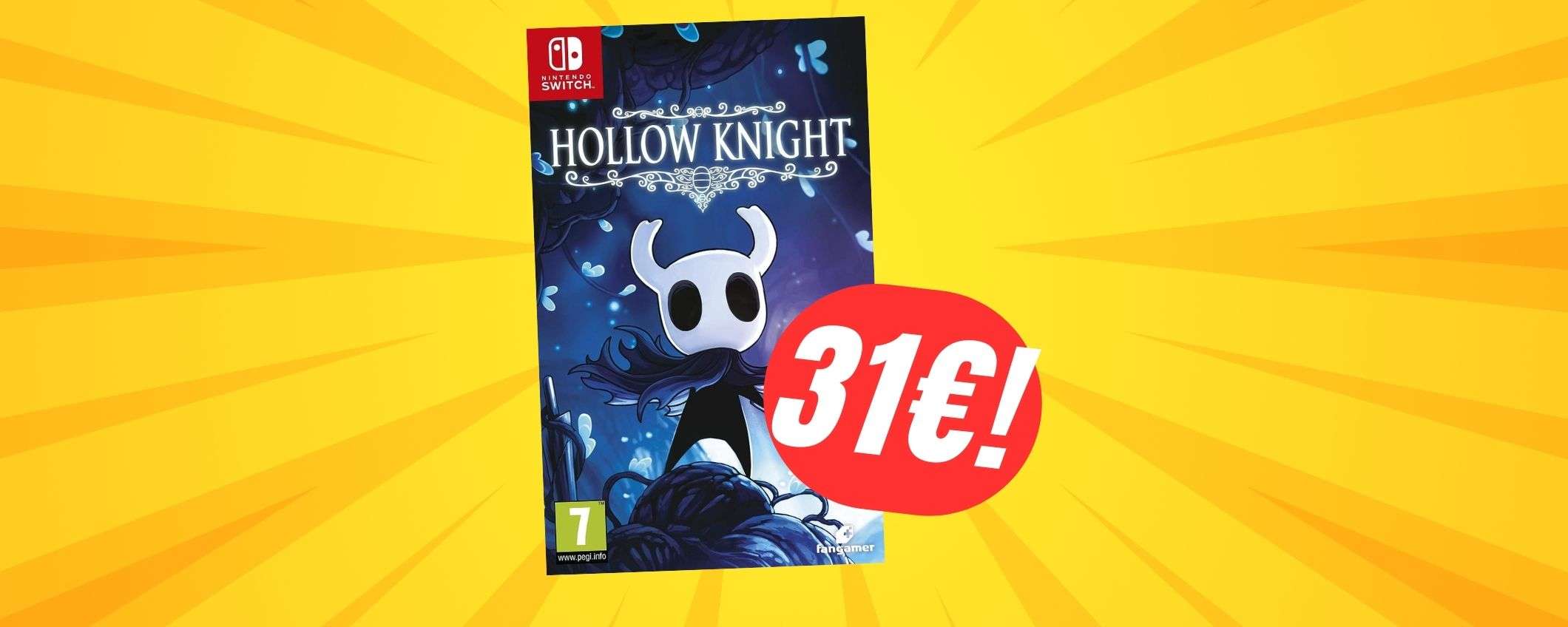 Hollow Knight (con tutti i DLC) è in sconto a 31€ per Nintendo Switch! Hollow Knight (con tutti i DLC) è in sconto a 31€ per Nintendo Switch!