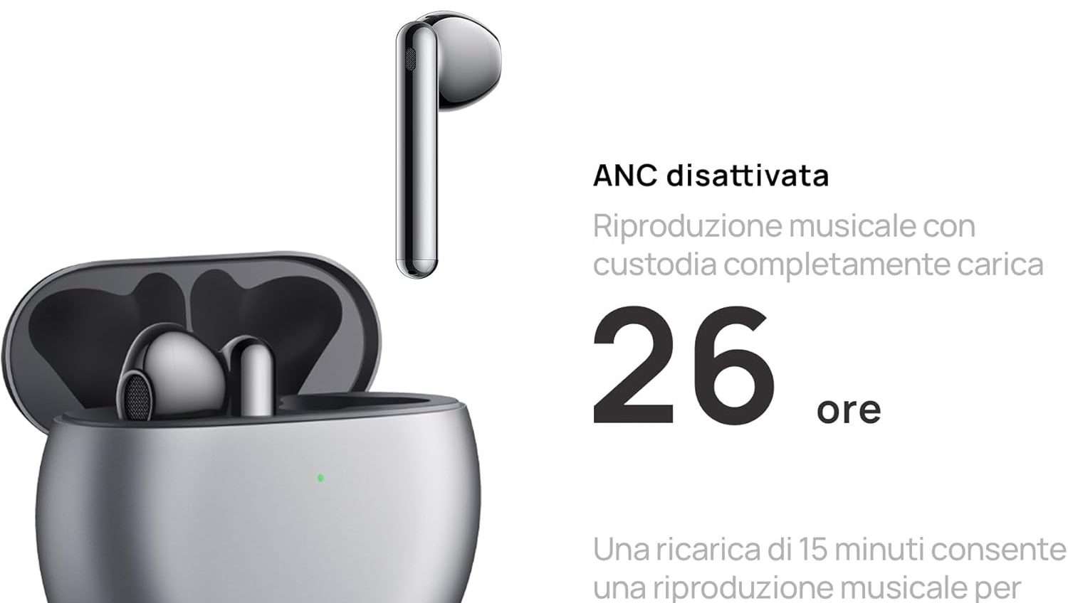 Comfort e qualità del suono: le HUAWEI FreeBuds 4E in offerta su Amazon Comfort e qualità del suono: le HUAWEI FreeBuds 4E in offerta su Amazon