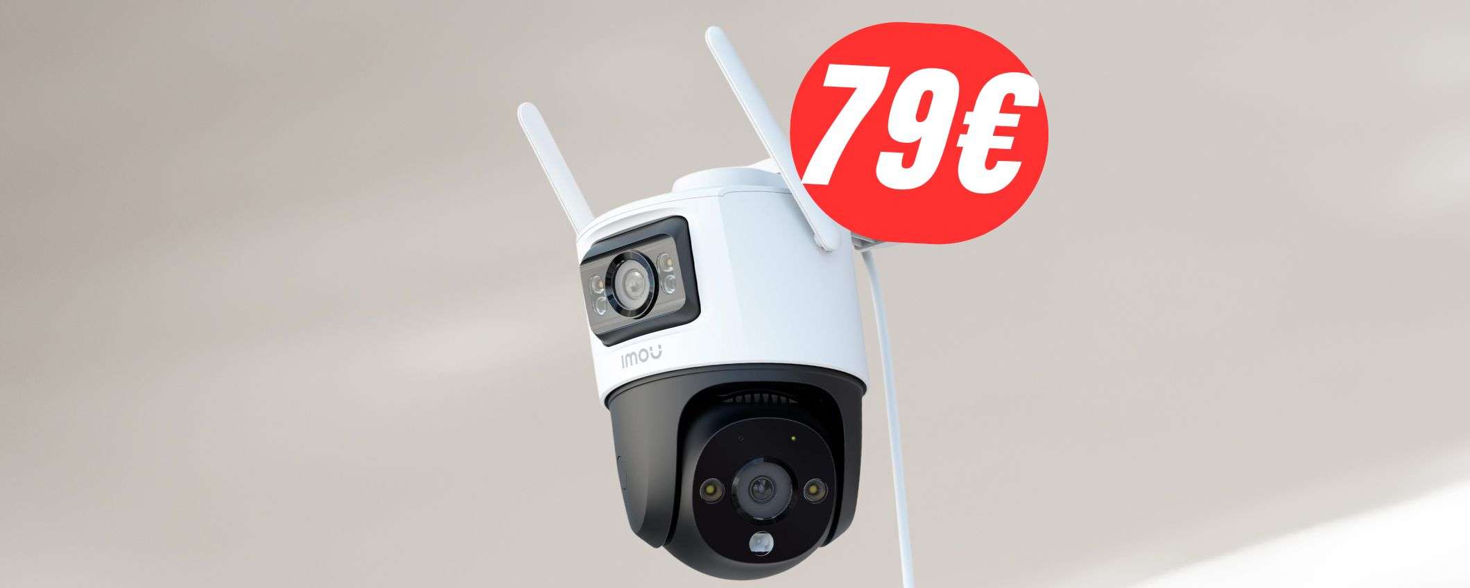 Amazon: SCONTO di 40€ per la DOPPIA TELECAMERA 360°! Amazon: SCONTO di 40€ per la DOPPIA TELECAMERA 360°!